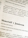 Moncrieff -v- Jamieson