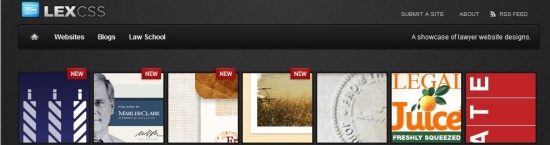 LexCSS.com : a showcase of lawyer website designs